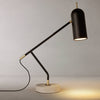Lampe de bureau industrielle LED noir Tekna