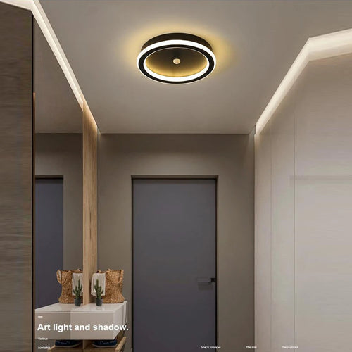plafonnier led avec détecteur de mouvement pir idéal pour intérieur - vue 4 sur 14