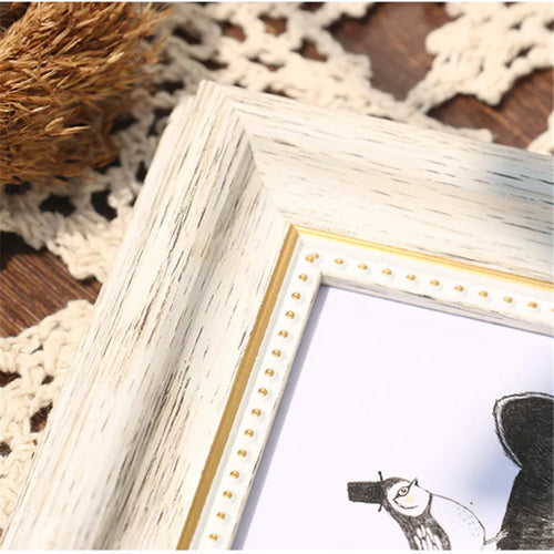 cadre photo rétro pour décoration intérieure style américain - vue 7 sur 8