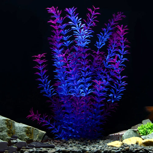 grandes plantes aquatiques artificielles pour décoration d'aquarium - vue 9 sur 8