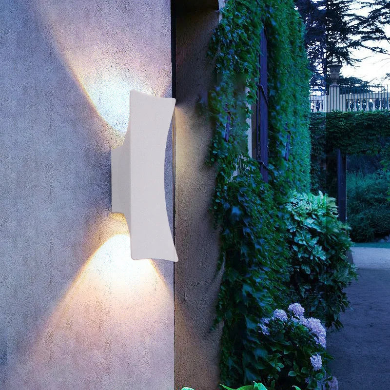 Applique extérieure LED moderne porte lumières escalier entrée balcon maison jardin porche terrasse étanche éclairage mural