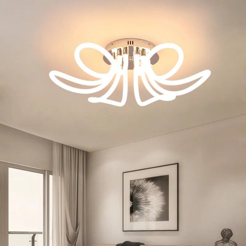 Lustre LED nordique moderne