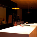 suspension rétro nordique design circulaire pour décoration intérieure