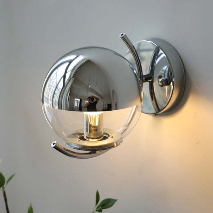 wall lamp modern chrome glass wall-mounted Feroe