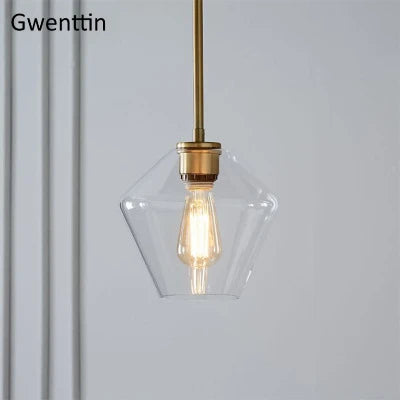 suspension moderne en verre pour décoration intérieure élégante - vue 12 sur 12
