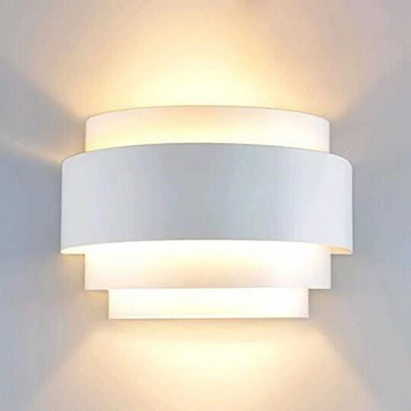 Style nordique éclairage intérieur E27 applique murale LED lumières moderne haut vers le bas lampe de chevet luminaire applique couloir intérieur salon chambre