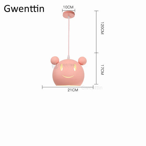 suspension lumineuse nordique pour enfants design moderne décoratif - vue 15 sur 18