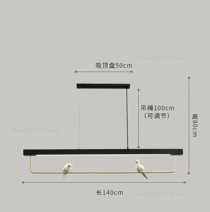 suspension led minimalistes design nordique luxe