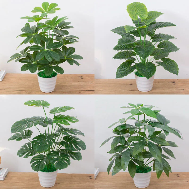 plante monstera artificielle pour décoration intérieure et extérieure - vue 6 sur 22