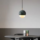 suspension en marbre à led style nordique pour espaces modernes