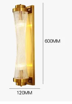 applique murale moderne led en cristal design élégant pour intérieur - vue 22 sur 23