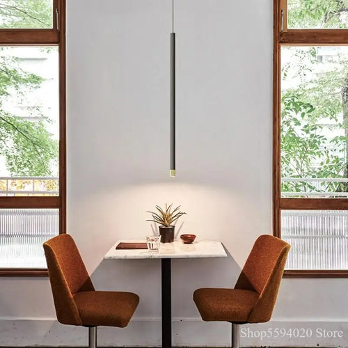 lustre led moderne suspendu pour décoration intérieure élégante - vue 7 sur 16