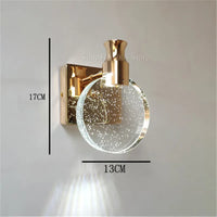 Applique murale en cristal Simple