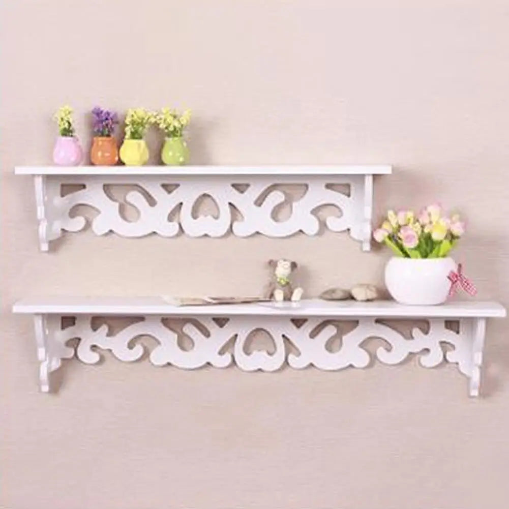 étagère murale en bois sculpté pour décoration intérieure - vue 4 sur 7