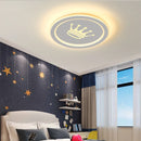 plafonniers led modernes avec motif couronne pour décoration maison
