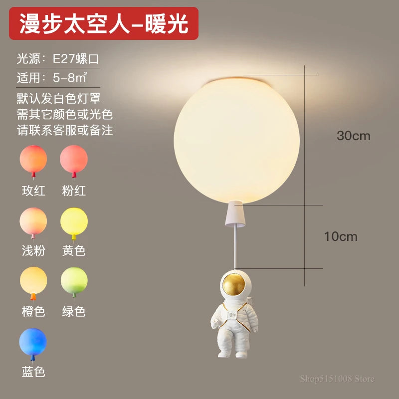 suspension nordique décorative pour chambre d'enfant design ludique - vue 12 sur 22