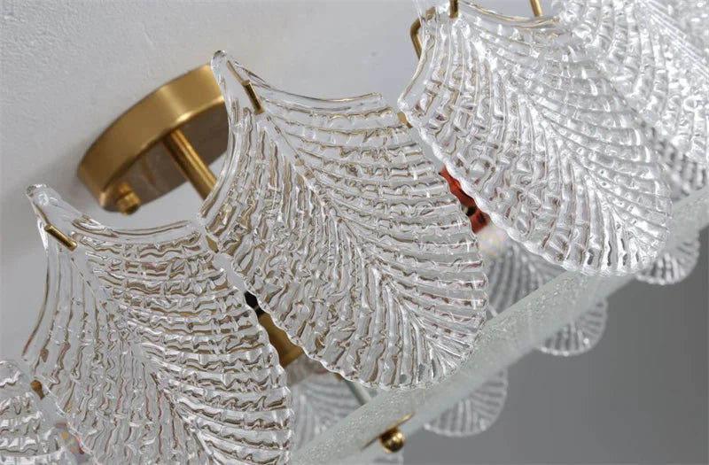 plafonnier en verre design moderne pour intérieur élégant - vue 4 sur 9