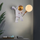 applique murale Nordique LED personnalité astronaute lune chambre d'enfant cuisine salle à manger chambre bureau balcon allée