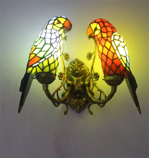 applique murale en verre coloré pour déco créative lumineuse - vue 11 sur 22