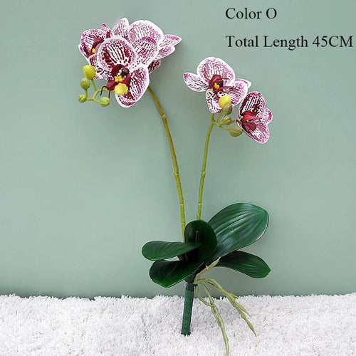 orchidée en latex luxe pour décoration mariage et événements - vue 22 sur 26