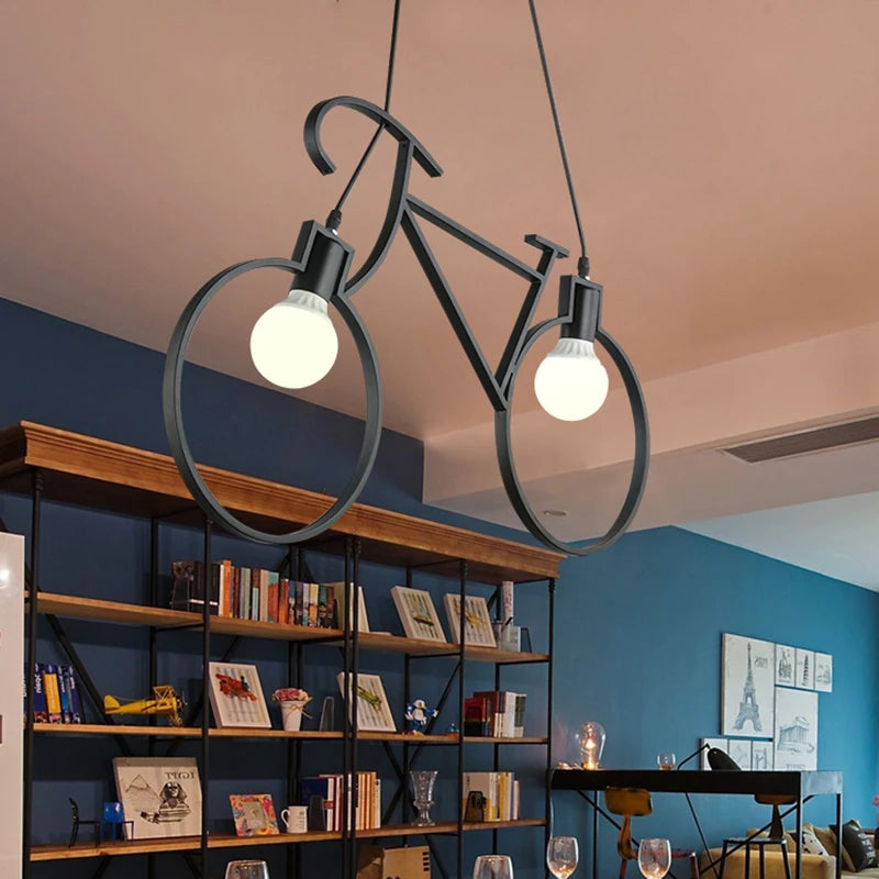 Suspension industrielle fer vélo - vue 4 sur 8