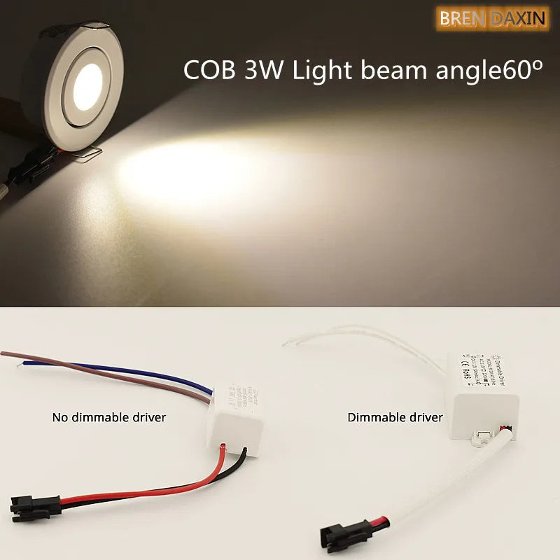 Plafonnier LED intégré à intensité réglable