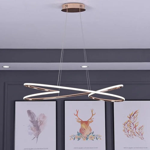 suspension moderne en aluminium design pour intérieur élégant - vue 5 sur 6