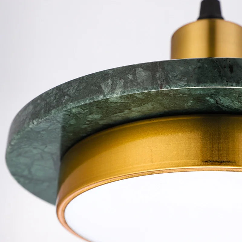 suspension en marbre naturel style nordique minimaliste