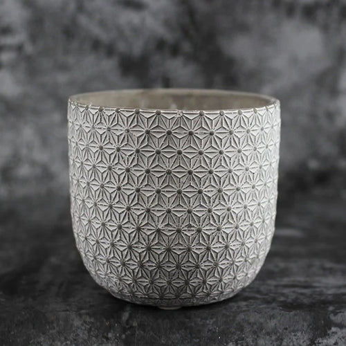 moule en silicone pour pot de fleurs en béton artisanat jardinage - vue 6 sur 7