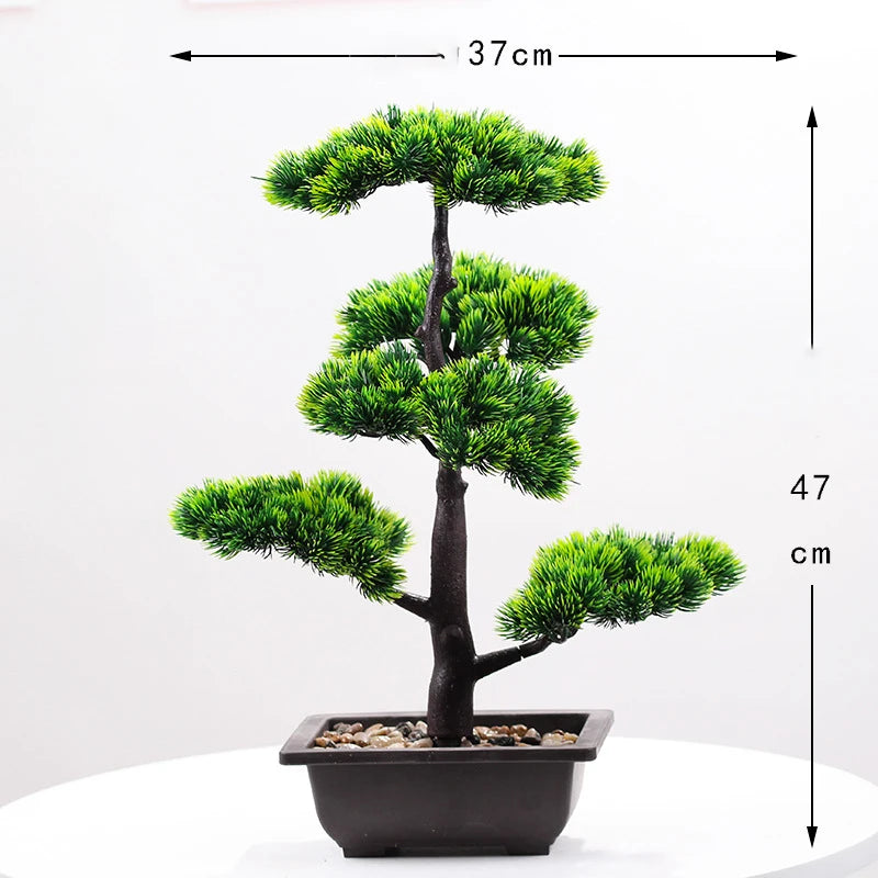 plantes artificielles réalistes pour décoration intérieure et cadeaux