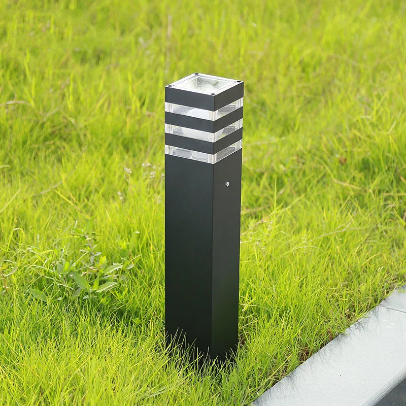 lampe de jardin extérieure minimaliste imperméable moderne - vue 7 sur 8