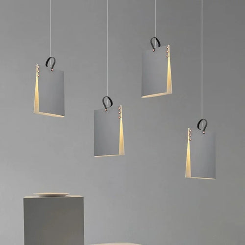 lampe suspendue moderne en forme de macarone pour décoration intérieure - vue 5 sur 5