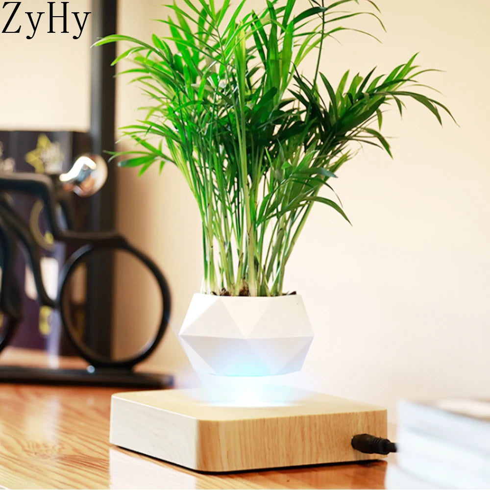 pot de bonsaï à lévitation magnétique pour décoration spéciale - vue 3 sur 10
