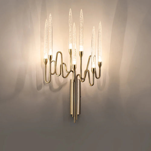 applique murale de luxe led g4 pour hôtel wf-w32-7d - vue 2 sur 6