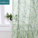 Voilage tulle transparent motif floral style européen salon chambre