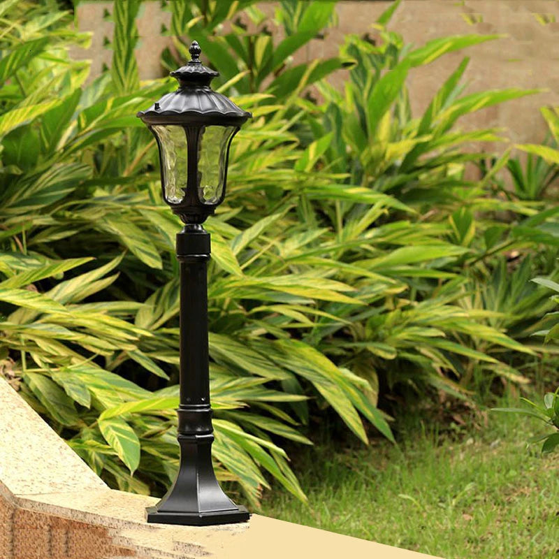 lampe de jardin rétro pour éclairage extérieur étanche - vue 8 sur 8