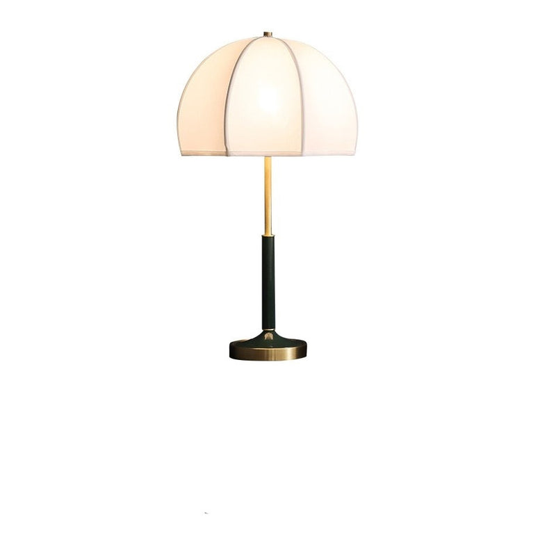 Retro LED table lamp lampshade round American