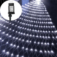 filet lumineux extérieur à 200 led connectable 8 modes décoratif
