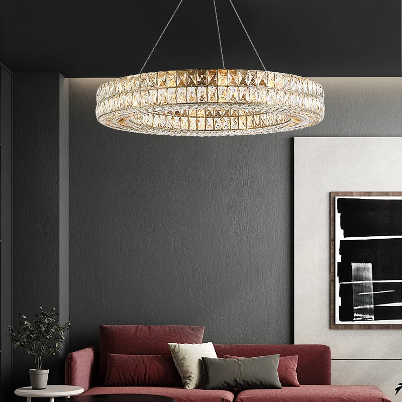 suspension en cristal design postmoderne pour intérieur élégant - vue 3 sur 14