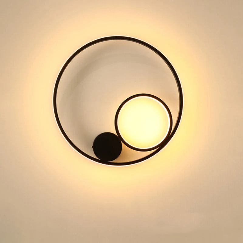 applique murale led moderne décorative pour intérieur - vue 2 sur 8