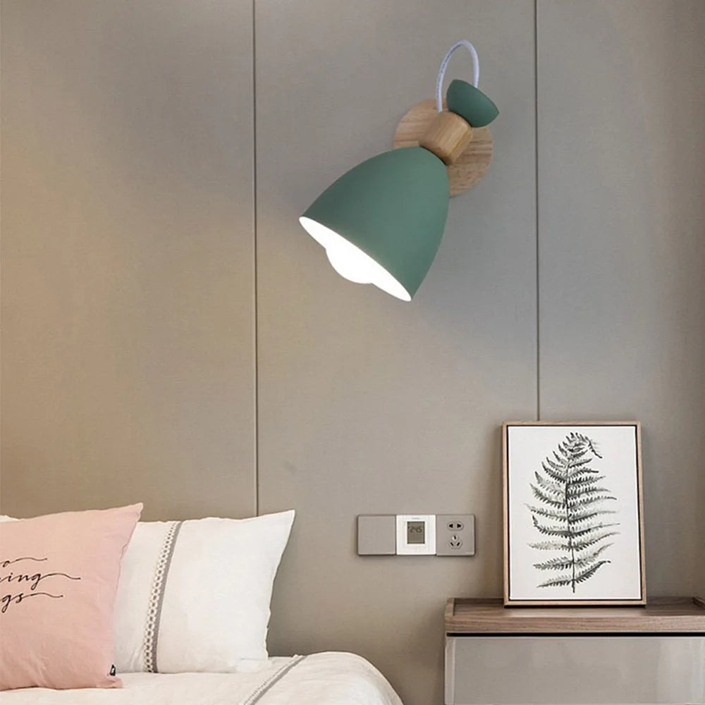 applique murale décorative pour chambre d enfants en fer et bois - vue 7 sur 6
