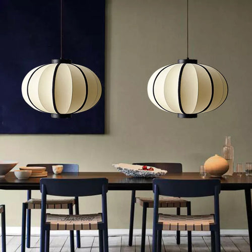 suspension tissu nordique concepteur Simple lampe à main cuisine luminaire salon salle à manger