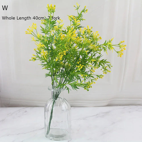 plante artificielle 7 branches pour décoration mariage et Noël - vue 13 sur 21