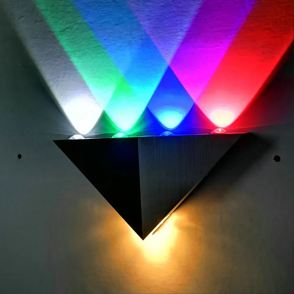 applique murale led double têtes brossée pour couloir et salon - vue 8 sur 13