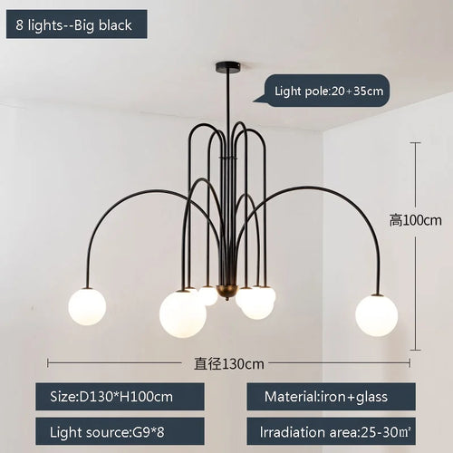 suspension moderne design postmoderne pour intérieur élégant - vue 9 sur 21