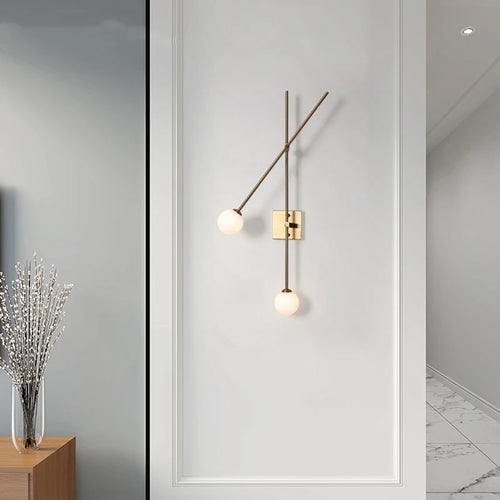 applique murale minimaliste en verre pour intérieur moderne - vue 6 sur 8