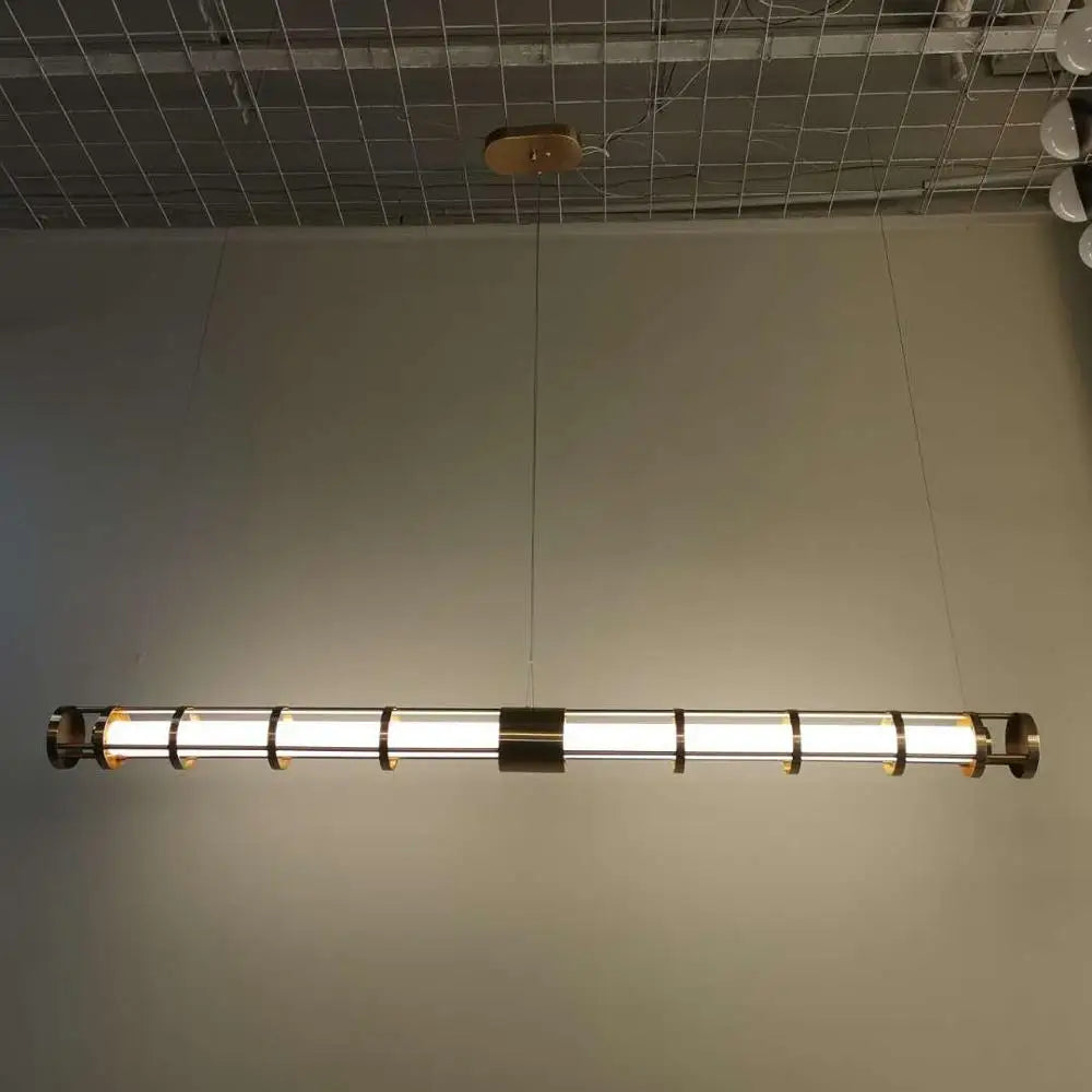 Lustre design led moderne créative style loft rétro - vue 4 sur 10