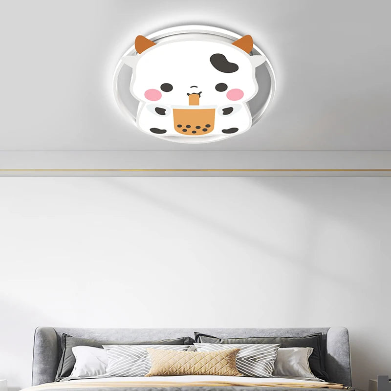 plafonnier led design moderne pour un éclairage décoratif intérieur - vue 3 sur 8