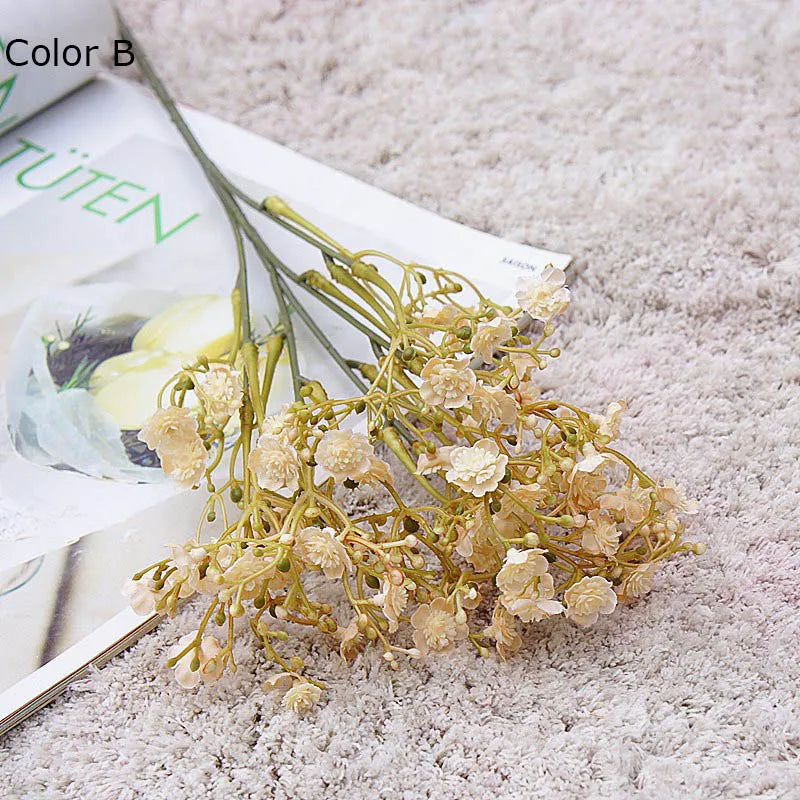 branche de gypsophile automnale pour décoration mariage DIY - vue 3 sur 16