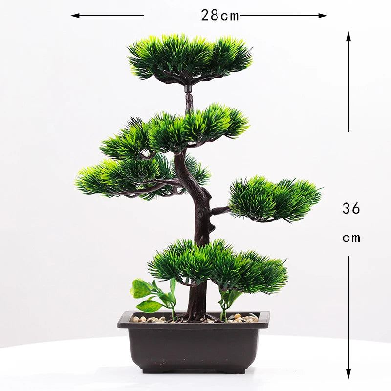 plantes artificielles réalistes pour décoration intérieure et cadeaux
